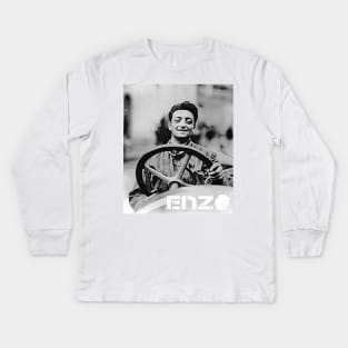 Enzo Ferrari Kids Long Sleeve T-Shirt